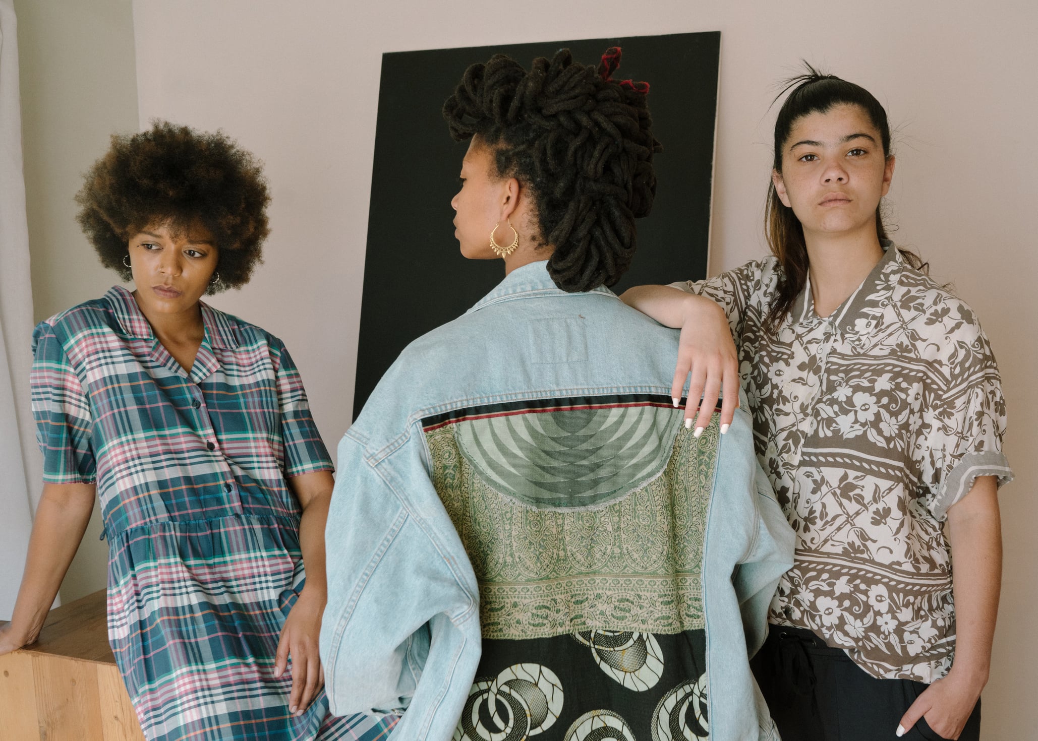 Portrait of Three Fashionable Women